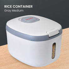 Load image into Gallery viewer, Locaupin Kitchen Rice Bucket Container with Lid Moisture-proof Large Capacity Sealed Storage Household Insect-proof Grains Container
