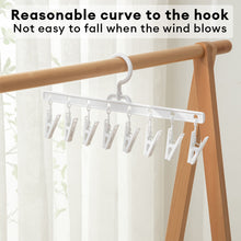 Load image into Gallery viewer, Locaupin Undergarment Socks Drying Rack Closet Laundry Organizer For Hair Cap Towel Baby Clothes Hanger Clip
