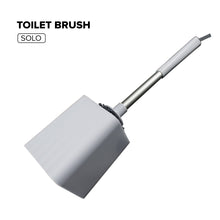 Load image into Gallery viewer, Locaupin Bathroom Bowl Deep Cleaning Toilet Brush with Holder Compact Storage Durable Scrubbing Rubber Bristles

