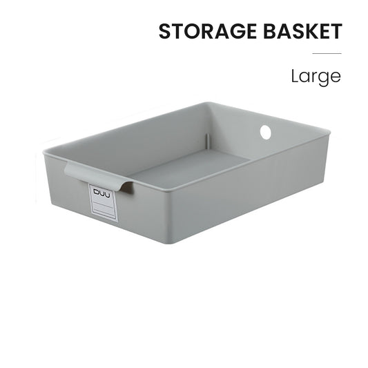 Locaupin Large Multifunctional Sorting Storage Basket Organizer Box Space Saver Wardrobe Cabinet Drawer Type Shelf Set