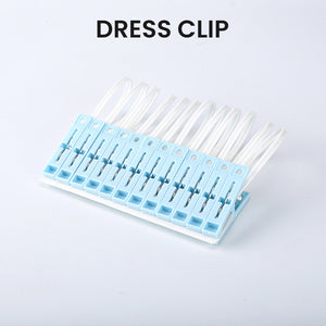 Locaupin 12pcs Bathroom Hanging Laundry Drying Rack Dress Clip Peg Clamp Holder Windproof Heavy Duty For Clothesline Outdoor