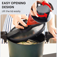 Load image into Gallery viewer, Locaupin Kitchen Boiler Low Pressure Cooker Pot Non-Stick Boiler Easy Grip Handle Fast Cooking Explosion-Proof

