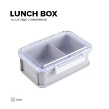 Load image into Gallery viewer, Locaupin Microwavable Food Container Lunch Box with Detachable Compartment Leakproof Meal Fruit Snack Storage Locking Lid For Kids and Adult
