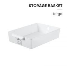 Load image into Gallery viewer, Locaupin Sorting Basket Box Space Saver Wardrobe Cabinet Organizer Drawer Type Shelf For Files Clothes Toys Books For Living Room Bedroom Bathroom
