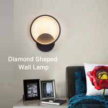 Load image into Gallery viewer, Locaupin LED Wall Light Mounted Modern Sconce Lamp for Bedside Living Room Indoor Home Foyer Lighting
