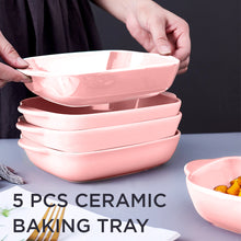Load image into Gallery viewer, 5 in 1 Ceramic Baking Dish Pan
