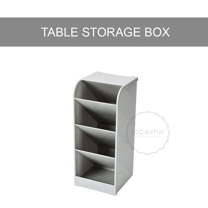 Locaupin Desktop Organizer 4 Grid Pen Holder