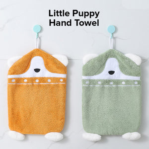 Locaupin Cute Animal Decorative Multipurpose Rag Bathroom Hanging Hand Towel High Absorbent Wipe Kitchen Cleaning Cloth