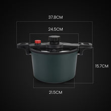 Load image into Gallery viewer, Locaupin Kitchen Boiler Low Pressure Cooker Pot Non-Stick Boiler Easy Grip Handle Fast Cooking Explosion-Proof
