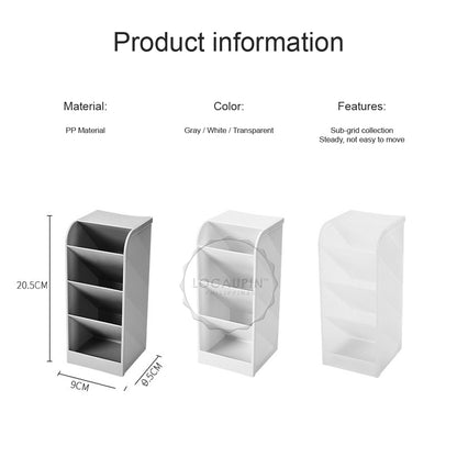 Locaupin Desktop Organizer 4 Grid Pen Holder