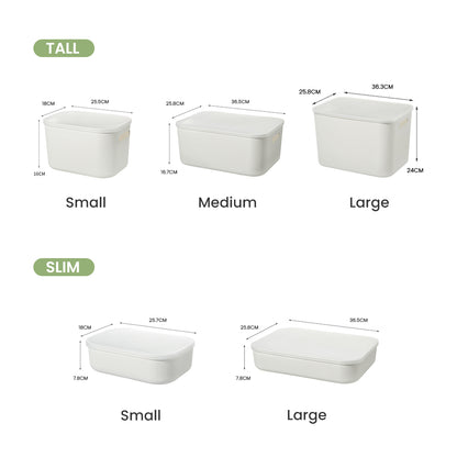 Locaupin Wardrobe Underwear Sundries Toy Storage Box Organizer (Tall Small)