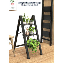 Load image into Gallery viewer, Mini 3 Steps Stool Ladder

