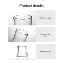 Load image into Gallery viewer, Locaupin Drinking Glass Juice Pitcher Cup Lid Jar Hot Cold Beverage Heat-Resistant Small Jug For Milk Water Iced Tea Set

