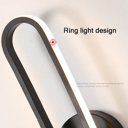 Locaupin Modern Lights Led Wall Lamp For Living Room Bedside Corridor Stair Indoor Home Sconce Decoration