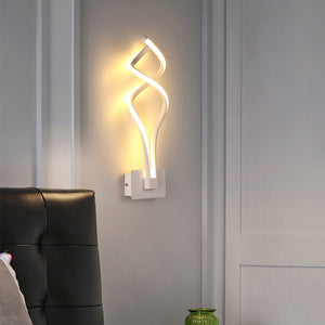 Locaupin Minimalist Stairs Decoration Wall Lamp Sconce Living Room Bedside Aisle Corridor Indoor Lighting Creative Led