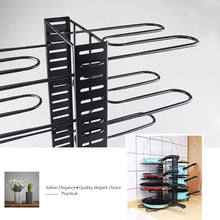 Load image into Gallery viewer, Pantry Cookingware Storage Rack Organizer Pot Cover Lid Holder
