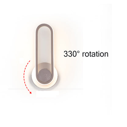 Locaupin Modern Lights Led Wall Lamp For Living Room Bedside Corridor Stair Indoor Home Sconce Decoration