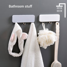 Load image into Gallery viewer, Locaupin Home Door Wall Hook Hanger Space Saving Key Holder For Towel Coat Rack Organizer Bathroom Accessories Kitchen Living Room

