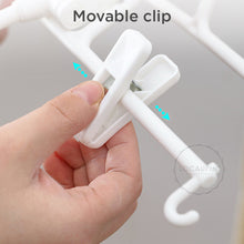 Load image into Gallery viewer, Locaupin 6 in 1 Folding Hanger for Pants Adjustable Clips
