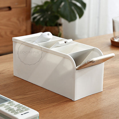 Locaupin Desktop Organizer 4 Grid Pen Holder