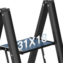 Load image into Gallery viewer, Mini 3 Steps Stool Ladder
