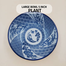 Load image into Gallery viewer, Locaupin Japanese Porcelain Printed Dinner Plate Dessert Appetizer Pasta Salad Bowl Serving Dish in Restaurant Family Party
