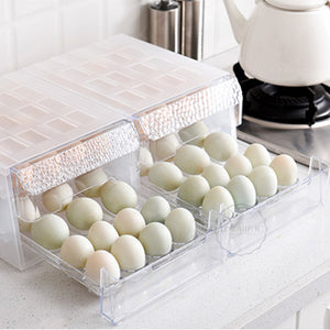 Egg Storage Container Box Drawer Design with Cover
