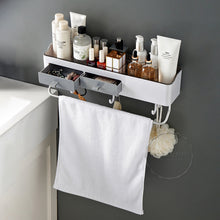 Load image into Gallery viewer, Locaupin Bathroom Storage Shelves Wall Hanging Organizer Rack
