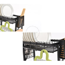 Load image into Gallery viewer, Locaupin Dish Rack with Removable Drying Drainboard
