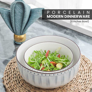 Locaupin Microwavable Dinnerware Porcelain Rectangular Square Serving Dish Plate Bowl Minimalist Hotel Restaurant Modern Dining