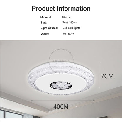 Locaupin Ceiling Light LED Round Shape