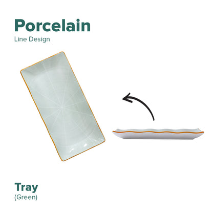 Locaupin Microwavable Oven Safe Porcelain Dinnerware Serving Plate Bowl Saucer Platter Dish Tray Baking Pan Dessert